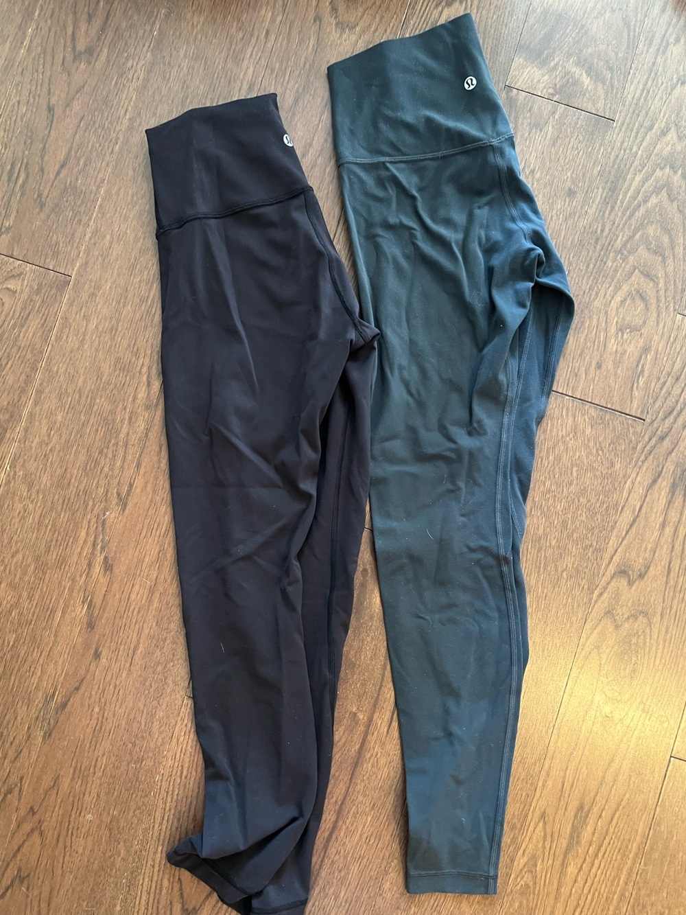 Two pairs of lululemon leggings
